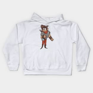 Magnus Burnsides Kids Hoodie